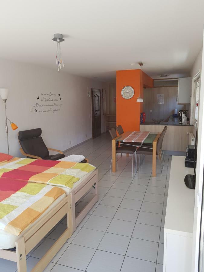 Ferienwohnung Zayetta Orange Cube Nr. 11A Zermatt Esterno foto